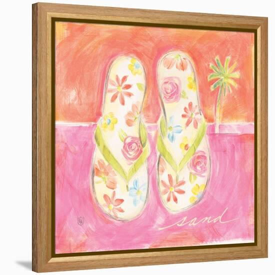 Tropical Sand-Lauren Hamilton-Framed Stretched Canvas