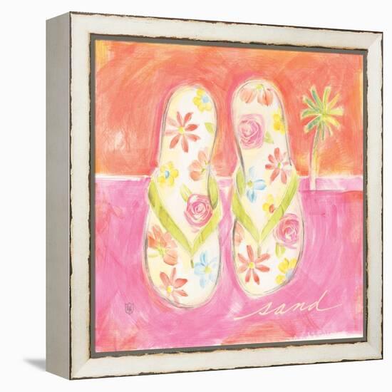 Tropical Sand-Lauren Hamilton-Framed Stretched Canvas