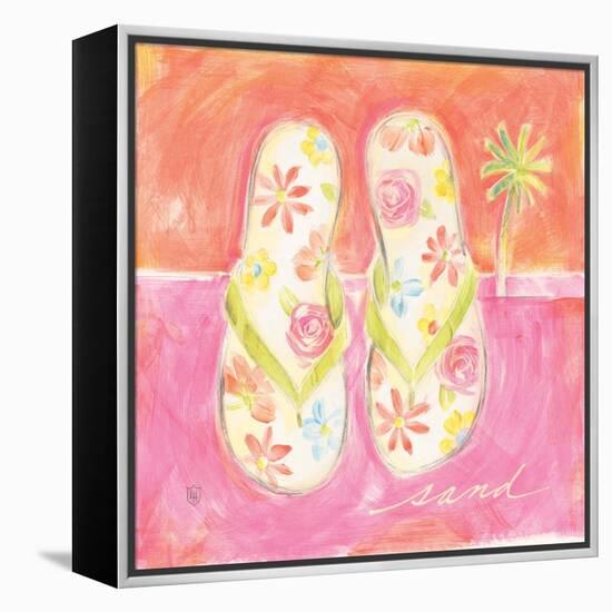 Tropical Sand-Lauren Hamilton-Framed Stretched Canvas