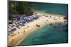 Tropical Sandy Beach and Calm Lagoon with Clear Blue Water. Pseudo Tilt Shift. Ya Nui Beach, Phuket-Dudarev Mikhail-Mounted Photographic Print