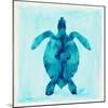 Tropical Sea Turtle-Evangeline Taylor-Mounted Art Print