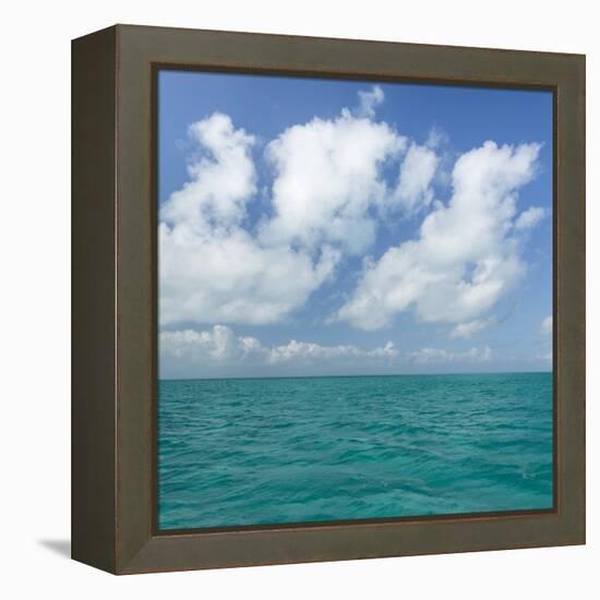 Tropical Seascape I-Kathy Mahan-Framed Premier Image Canvas