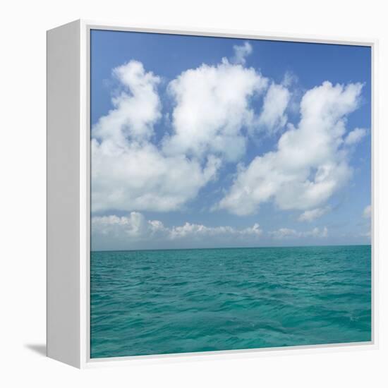 Tropical Seascape I-Kathy Mahan-Framed Premier Image Canvas