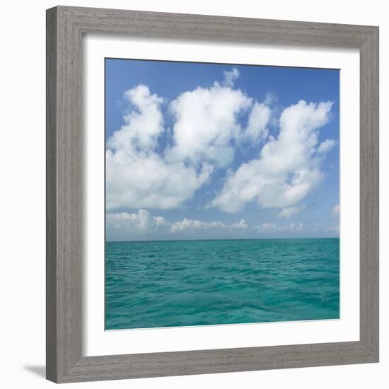 Tropical Seascape I-Kathy Mahan-Framed Photographic Print