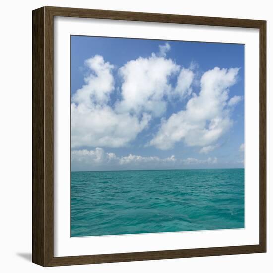 Tropical Seascape I-Kathy Mahan-Framed Photographic Print