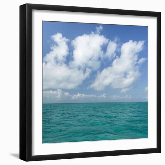 Tropical Seascape I-Kathy Mahan-Framed Photographic Print