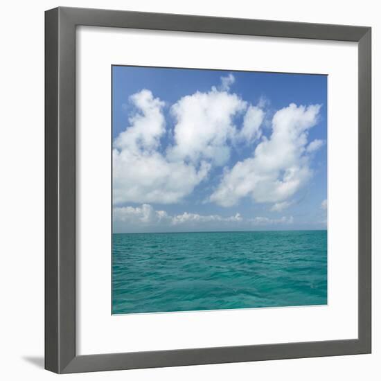 Tropical Seascape I-Kathy Mahan-Framed Photographic Print