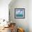 Tropical Seascape I-Kathy Mahan-Framed Photographic Print displayed on a wall