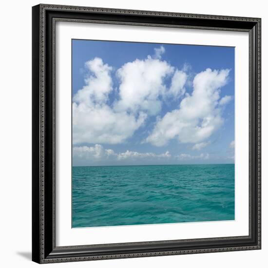 Tropical Seascape I-Kathy Mahan-Framed Photographic Print