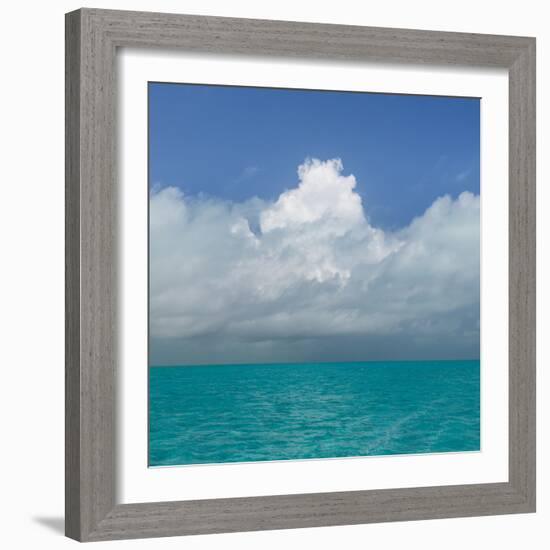 Tropical Seascape II-Kathy Mahan-Framed Photographic Print