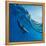 Tropical Seascape with Water Waved Surface and Dolphin Swimming Underwater-Willyam Bradberry-Framed Stretched Canvas