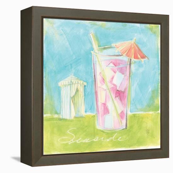Tropical Seaside-Lauren Hamilton-Framed Stretched Canvas