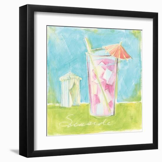 Tropical Seaside-Lauren Hamilton-Framed Art Print