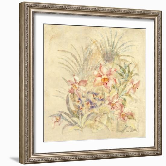 Tropical Square II-Cheri Blum-Framed Art Print