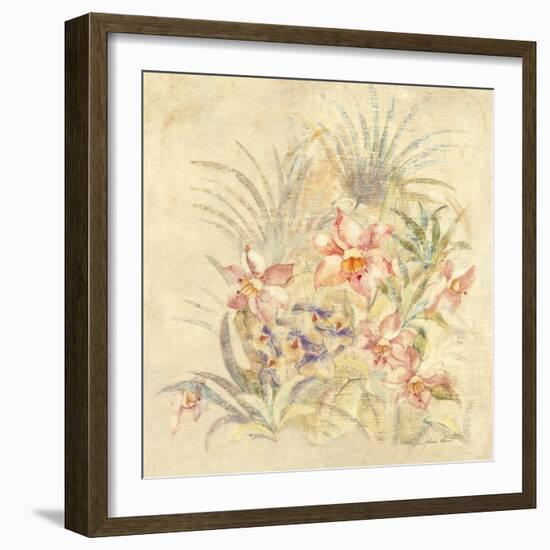 Tropical Square II-Cheri Blum-Framed Art Print