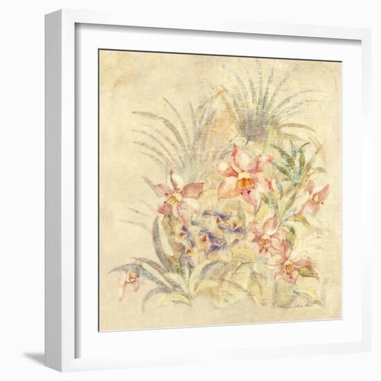 Tropical Square II-Cheri Blum-Framed Art Print