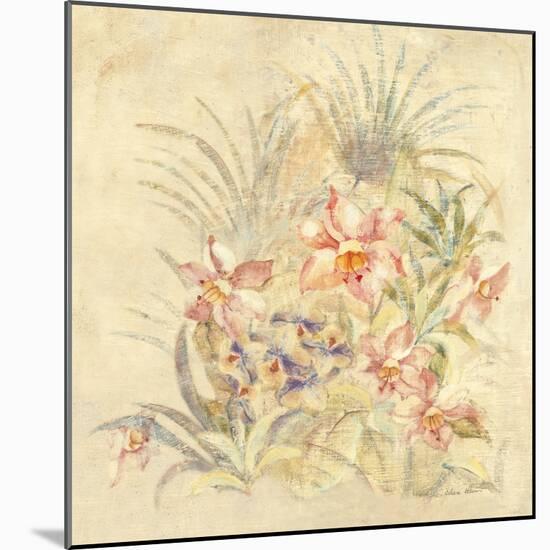 Tropical Square II-Cheri Blum-Mounted Art Print