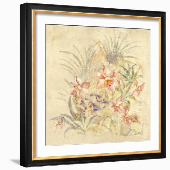 Tropical Square II-Cheri Blum-Framed Art Print