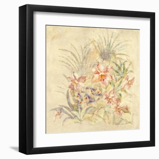 Tropical Square II-Cheri Blum-Framed Art Print