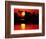 Tropical Sunset, Botswana-Charles Sleicher-Framed Photographic Print