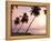 Tropical Sunset, Bridgetown, Barbados, West Indies, Caribbean, Central America-Angelo Cavalli-Framed Premier Image Canvas