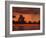 Tropical Sunset Off Seven Mile Beach, Cayman Islands, West Indies, Central America-Tomlinson Ruth-Framed Photographic Print