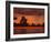 Tropical Sunset Off Seven Mile Beach, Cayman Islands, West Indies, Central America-Tomlinson Ruth-Framed Photographic Print