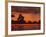 Tropical Sunset Off Seven Mile Beach, Cayman Islands, West Indies, Central America-Tomlinson Ruth-Framed Photographic Print