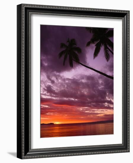 Tropical Sunset-Michele Westmorland-Framed Photographic Print