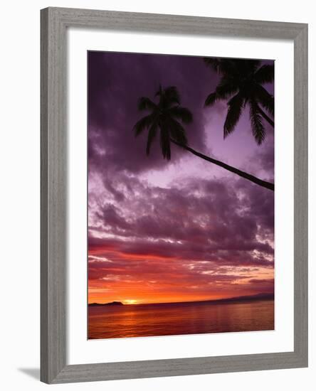 Tropical Sunset-Michele Westmorland-Framed Photographic Print