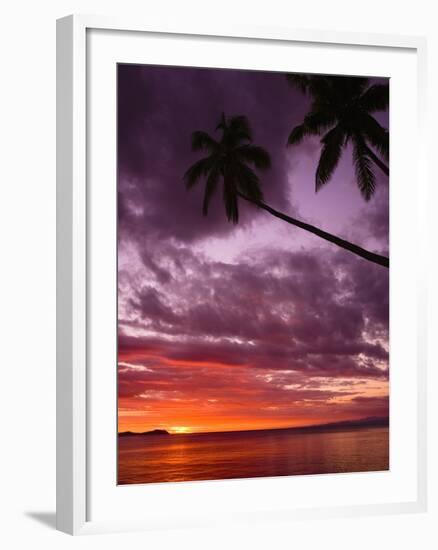 Tropical Sunset-Michele Westmorland-Framed Photographic Print