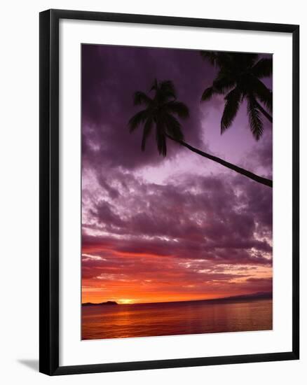 Tropical Sunset-Michele Westmorland-Framed Photographic Print