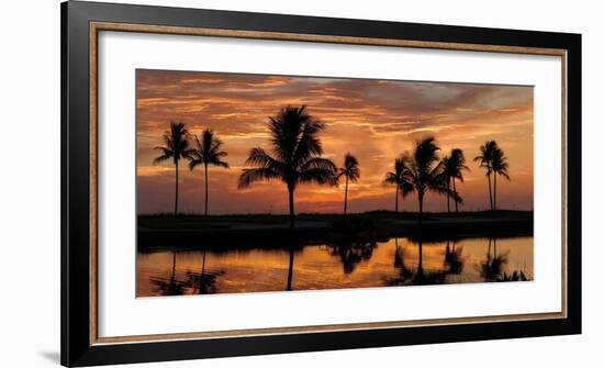 Tropical Sunsets II-Mike Jones-Framed Giclee Print