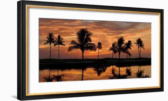 Tropical Sunsets II-Mike Jones-Framed Giclee Print