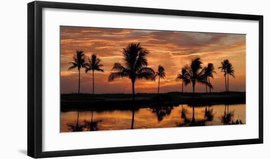 Tropical Sunsets II-Mike Jones-Framed Giclee Print