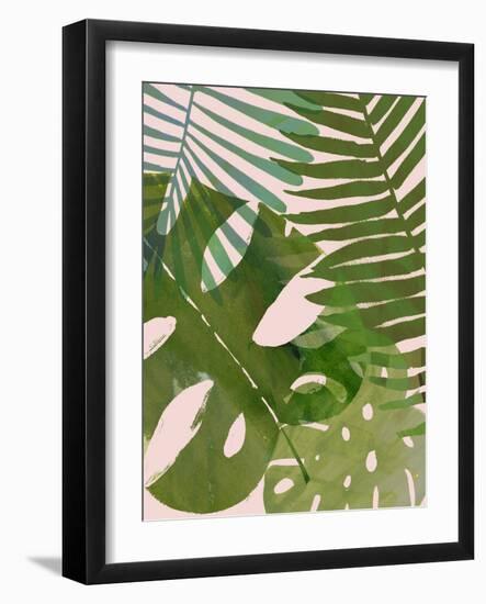 Tropical Tangle II-Victoria Borges-Framed Premium Giclee Print