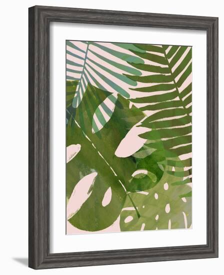 Tropical Tangle II-Victoria Borges-Framed Art Print