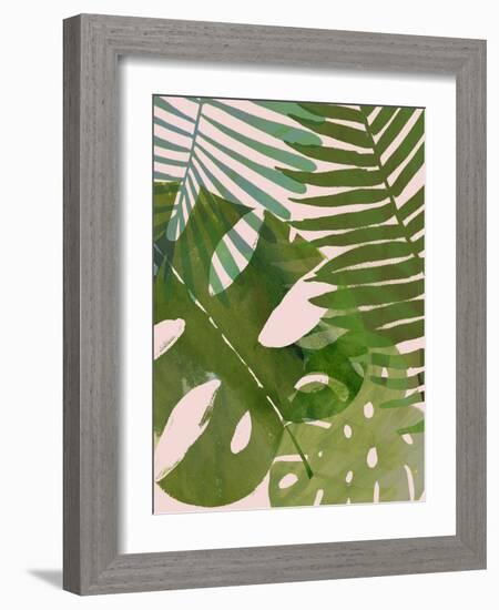 Tropical Tangle II-Victoria Borges-Framed Art Print