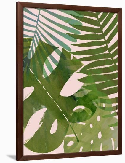 Tropical Tangle II-Victoria Borges-Framed Premium Giclee Print