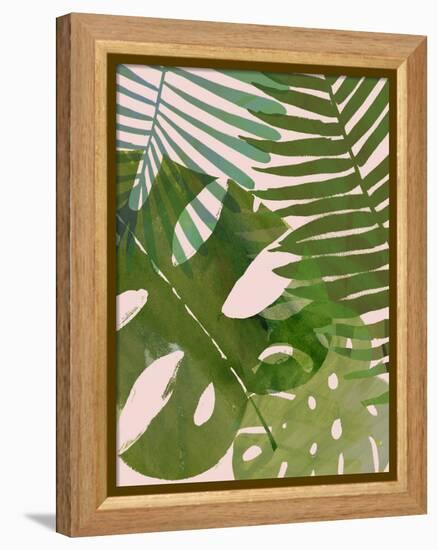 Tropical Tangle II-Victoria Borges-Framed Stretched Canvas