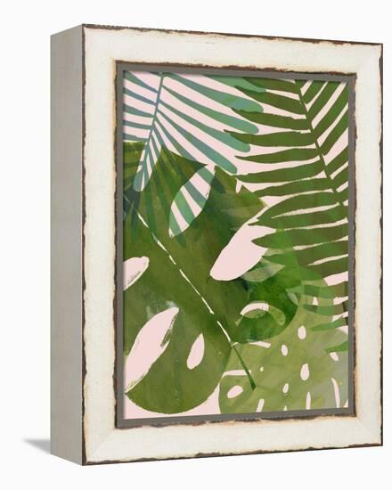 Tropical Tangle II-Victoria Borges-Framed Stretched Canvas