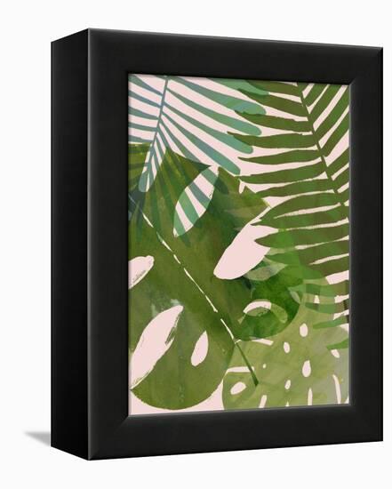 Tropical Tangle II-Victoria Borges-Framed Stretched Canvas