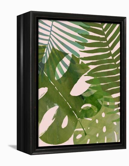 Tropical Tangle II-Victoria Borges-Framed Stretched Canvas