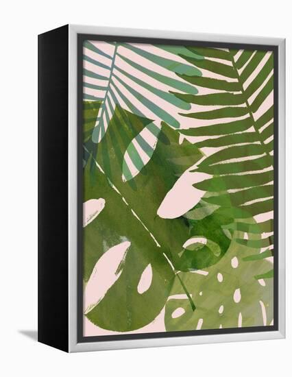 Tropical Tangle II-Victoria Borges-Framed Stretched Canvas