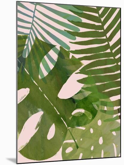 Tropical Tangle II-Victoria Borges-Mounted Premium Giclee Print