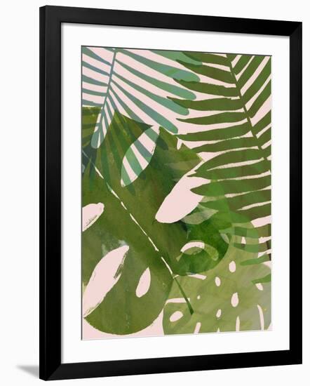 Tropical Tangle II-Victoria Borges-Framed Art Print