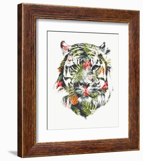 Tropical Tiger-Robert Farkas-Framed Art Print