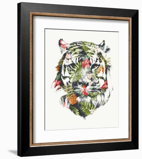 Tropical Tiger-Robert Farkas-Framed Art Print