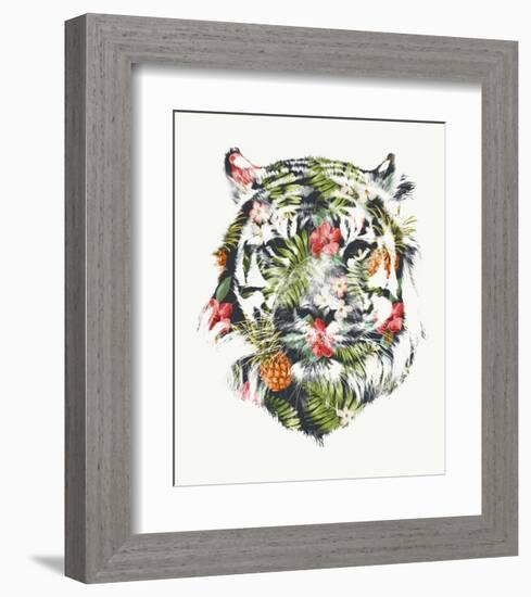 Tropical Tiger-Robert Farkas-Framed Art Print