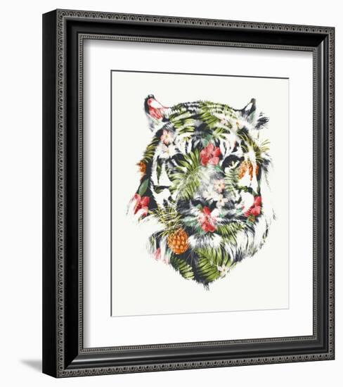 Tropical Tiger-Robert Farkas-Framed Art Print